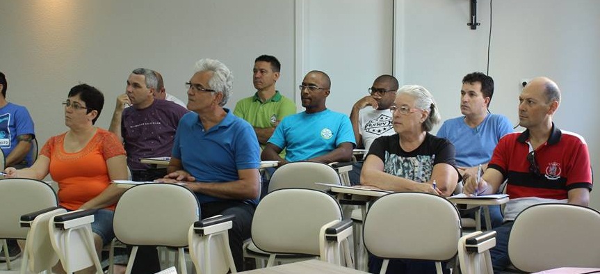 Nossos Dirigentes Sindicais PARTICIPARAM DE CURSO DE FORMAÇÃO SINDICAL nos dias 28, 29 e 30 de março de 2016, com o tema: História do Sindicalismo