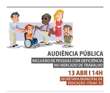 MAIS DE CINCO MIL PESSOAS COM DEFICIÊNCIA AGUARDAM POR EMPREGO NA REGIÃO DE ITAJAÍ