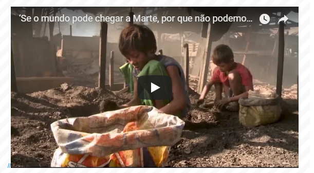‘Se o mundo pode chegar a Marte, por que não podemos alcançar cada criança que corre perigo?’