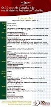 Seminário debate os 30 anos da Constituição Federal
