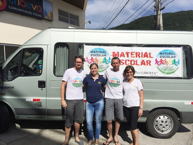 5º DIA DA 26 CAMPANHA DE MATERIAL ESCOLAR 2018 - BOMBINHAS