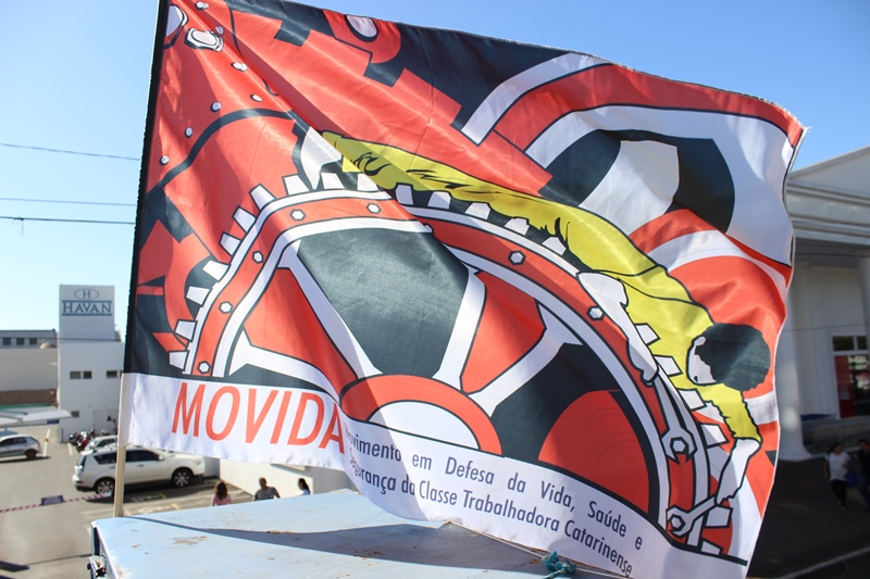 MOVIMENTO EM DEFESA DA VIDA, SAÚDE E SEGURANÇA DA CLASSE TRABALHADORA CATARINENSE - MOVIDA 2016