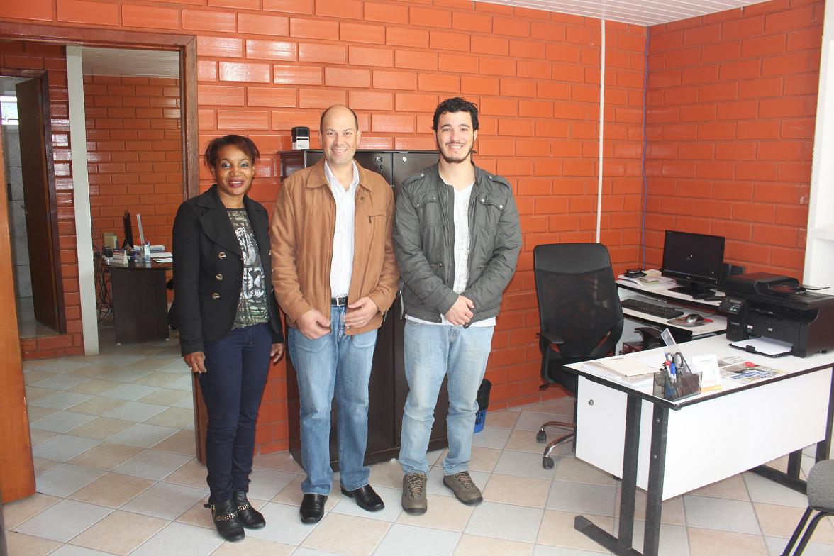 Nosso Presidente Eliseu Luis Casanova, em visita ao Sindicato dos Servidores Municipais de Itapema -SISEMI